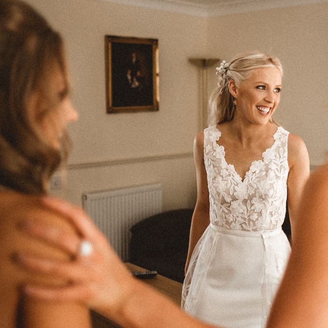 Rime Arodaky Bride For A Stylish Barn Wedding At Southend Barns Images From Benjamin Wheeler