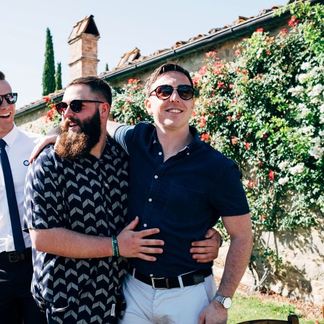Wedding Guests | Outdoor Intimate Wedding at Casa Cornacchi in Tuscany, Italy | Dale Weeks Photography