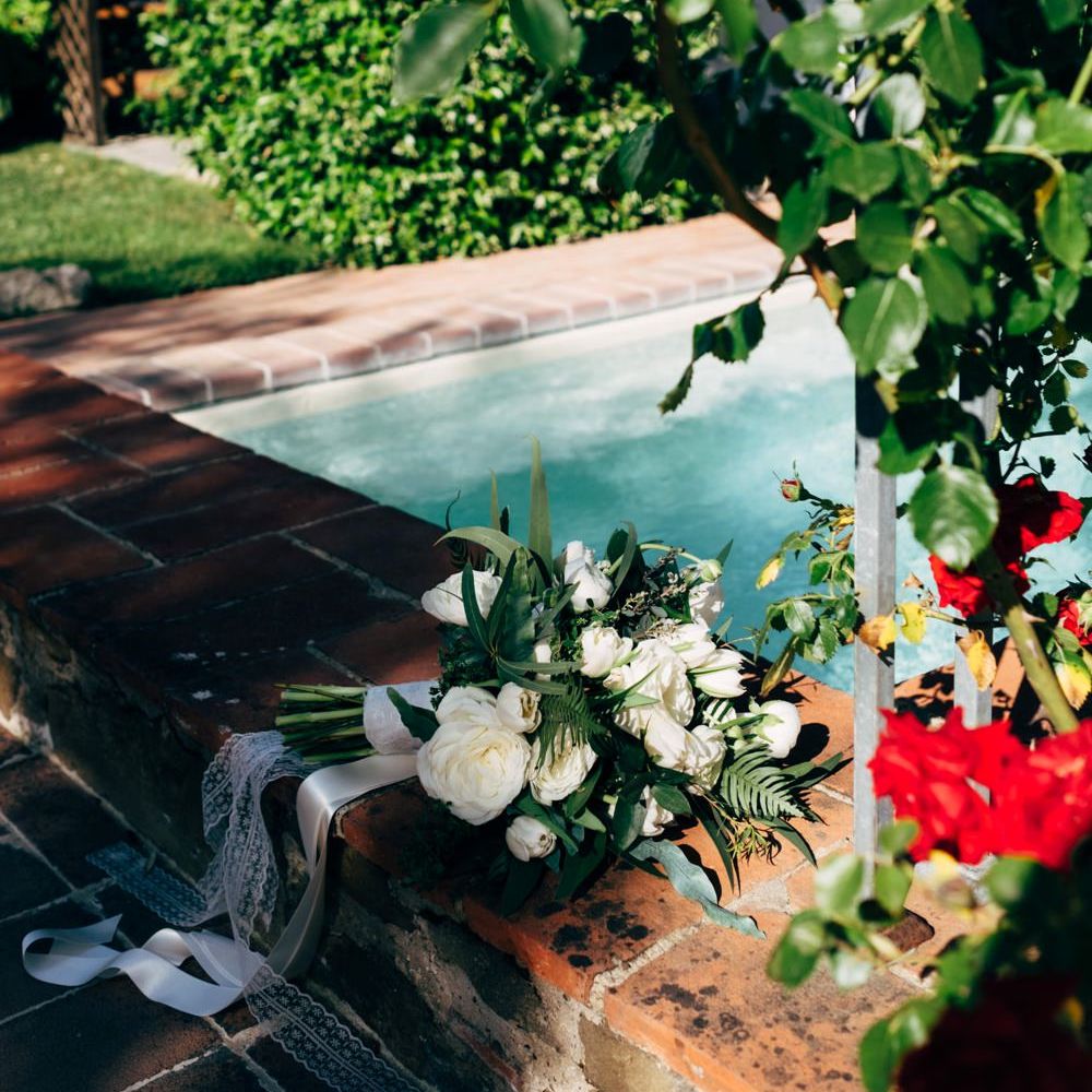 Outdoor Intimate Wedding at Casa Cornacchi in Tuscany, Italy | Dale Weeks Photography