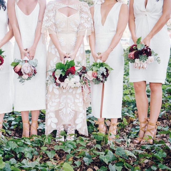 Bridal Party | Protea Bouquets