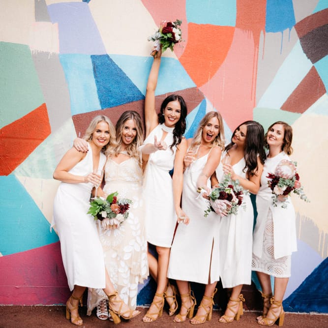 Stylish Bridal Party