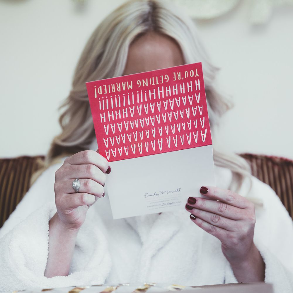 Wedding Card | Getting Ready