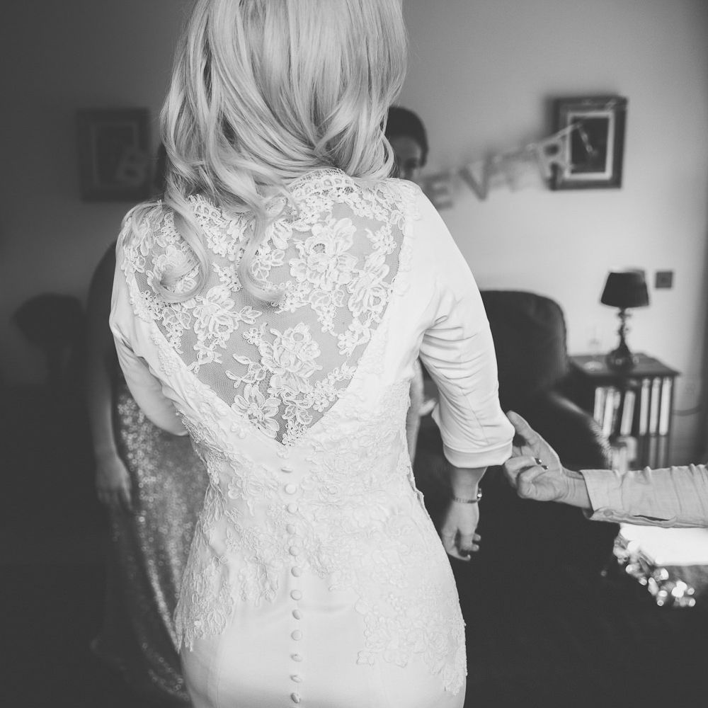 Lace Elizabeth Stuart 'Clara' Bridal Gown