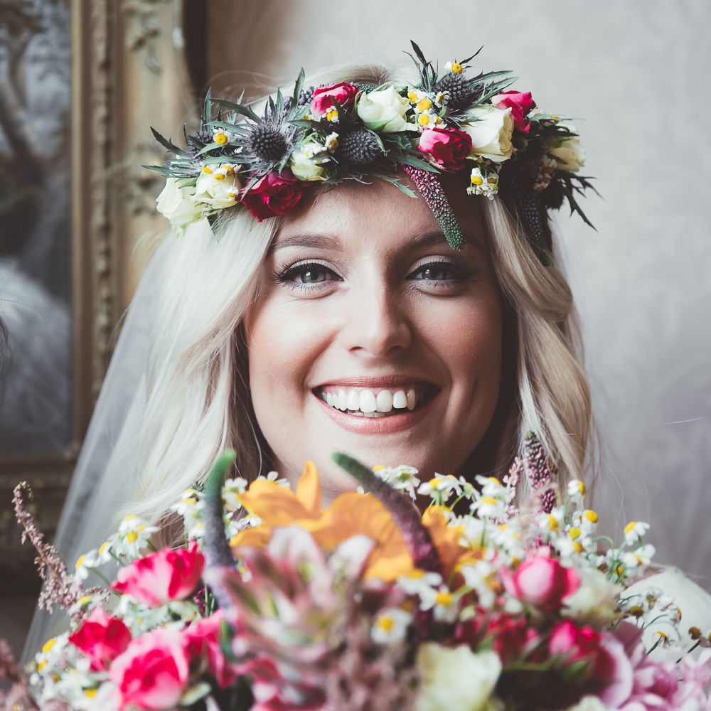 Bright Bouquet & Flower Crown