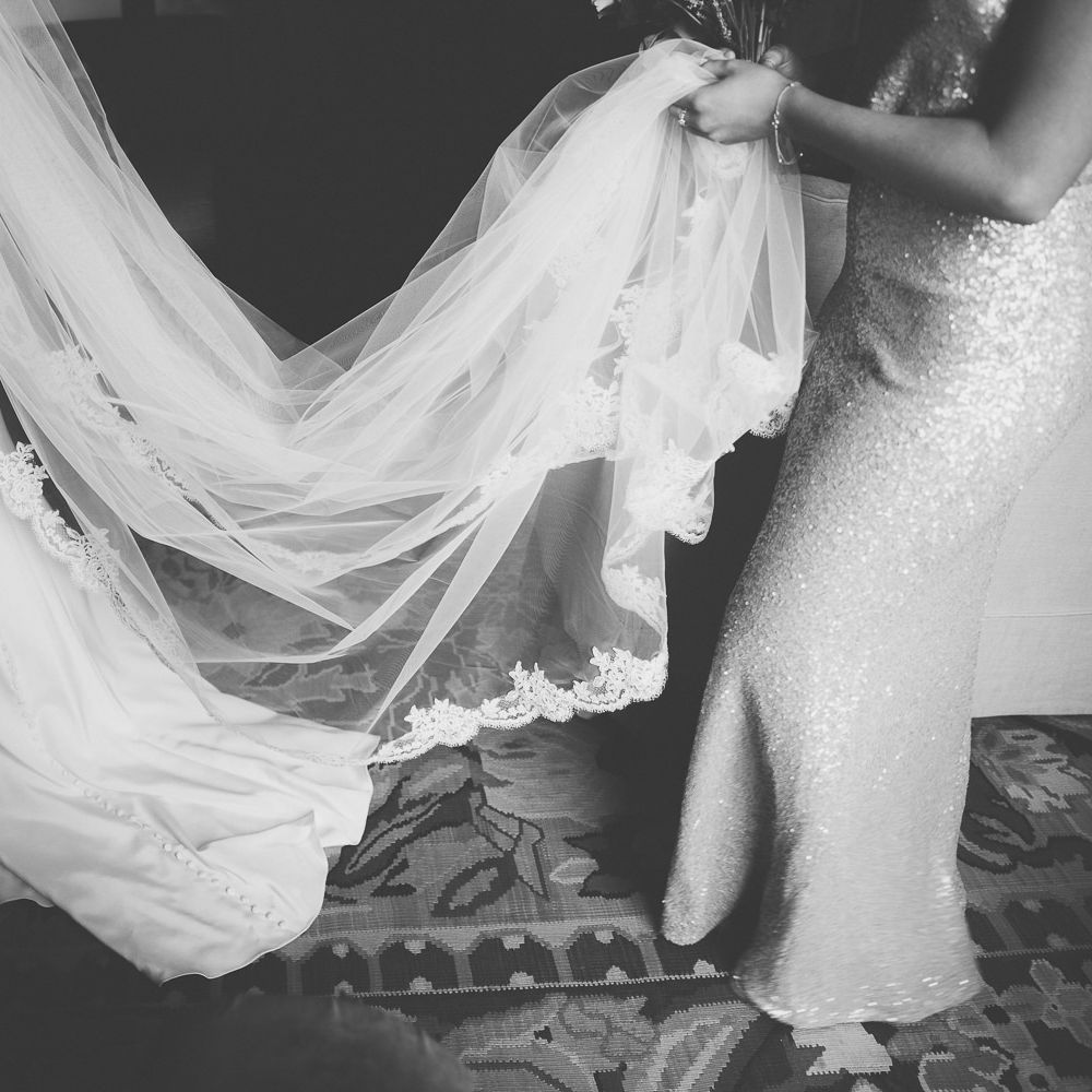Getting Ready Portraits | Veil