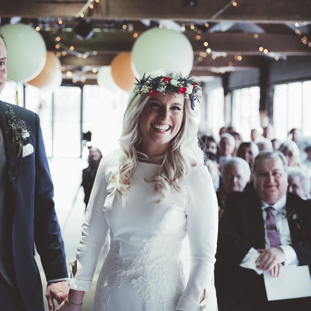 Rustic Barn Wedding Ceremony