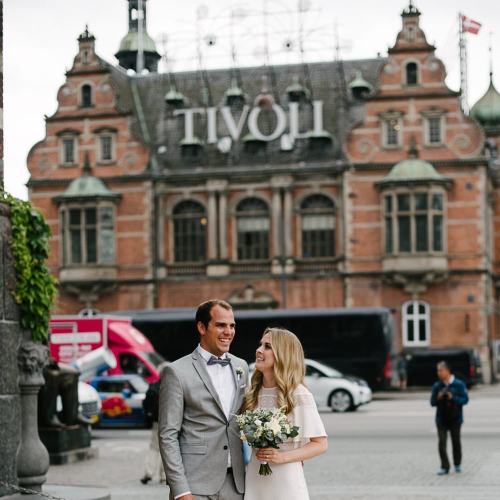 Stylish City Hall, Copenhagen, Elopement by Rochelle Coote Photography