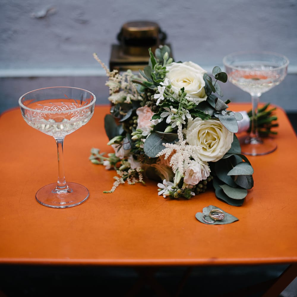 Stylish City Hall, Copenhagen, Elopement by Rochelle Coote Photography