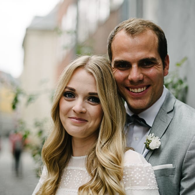 Stylish City Hall, Copenhagen, Elopement by Rochelle Coote Photography