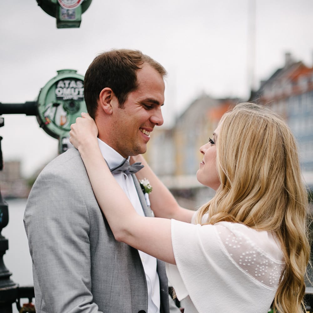 Stylish City Hall, Copenhagen, Elopement by Rochelle Coote Photography