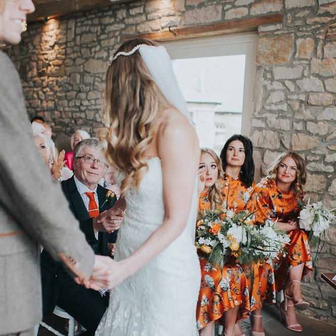 Orange & Green Colour Palette For A Rustic Barn Wedding At Northside Farm With Images By From The Smiths Photography