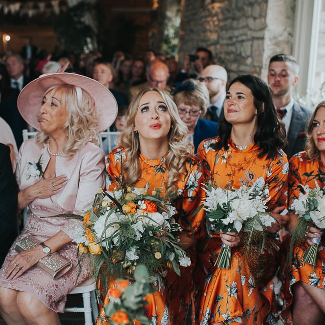Orange & Green Colour Palette For A Rustic Barn Wedding At Northside Farm With Images By From The Smiths Photography