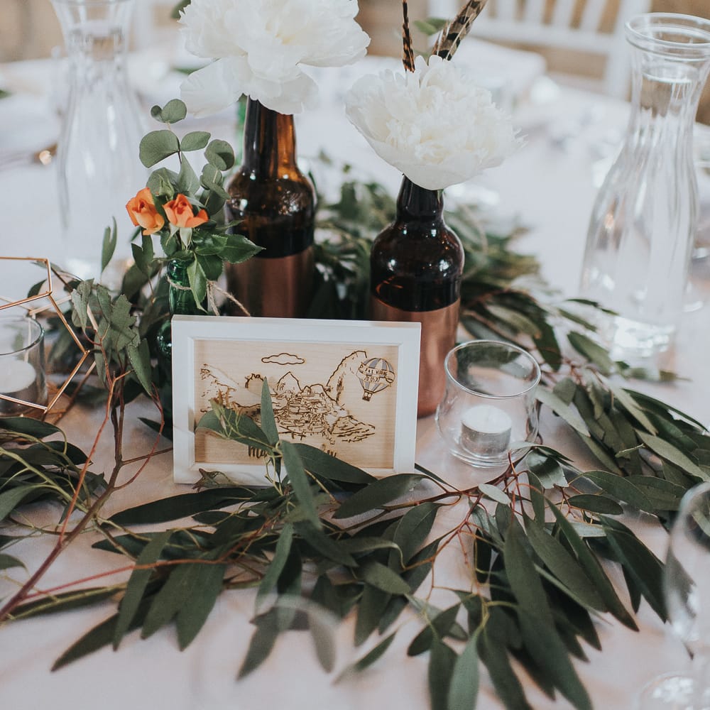 Orange & Green Colour Palette For A Rustic Barn Wedding At Northside Farm With Images By From The Smiths Photography