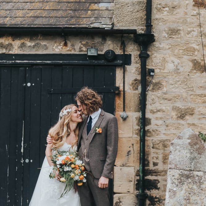Orange & Green Colour Palette For A Rustic Barn Wedding At Northside Farm With Images By From The Smiths Photography