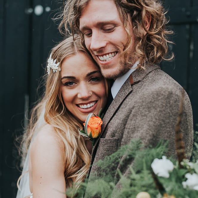 Orange & Green Colour Palette For A Rustic Barn Wedding At Northside Farm With Images By From The Smiths Photography