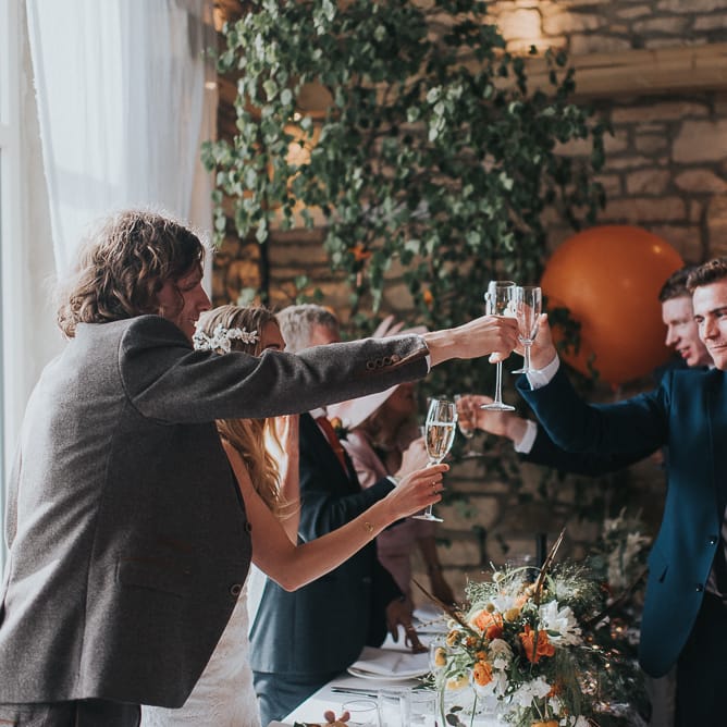 Orange & Green Colour Palette For A Rustic Barn Wedding At Northside Farm With Images By From The Smiths Photography