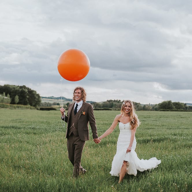Orange & Green Colour Palette For A Rustic Barn Wedding At Northside Farm With Images By From The Smiths Photography