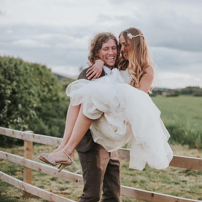 Orange & Green Colour Palette For A Rustic Barn Wedding At Northside Farm With Images By From The Smiths Photography