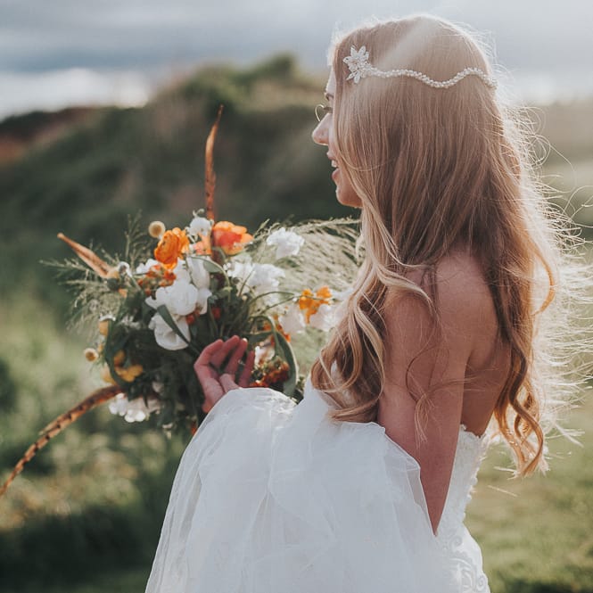 Orange & Green Colour Palette For A Rustic Barn Wedding At Northside Farm With Images By From The Smiths Photography