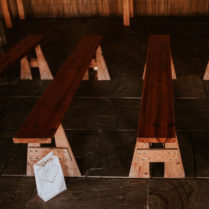 Rustic Wedding At York Maze