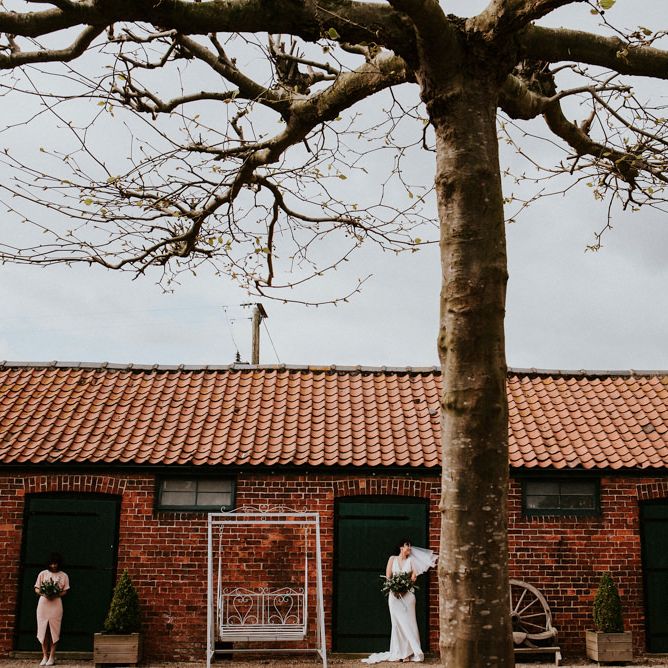 Rustic Wedding At York Maze