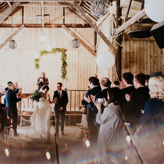 Rustic Wedding At York Maze