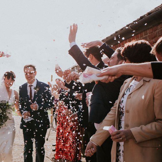 Rustic Wedding At York Maze