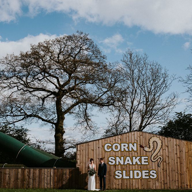 Rustic Wedding At York Maze