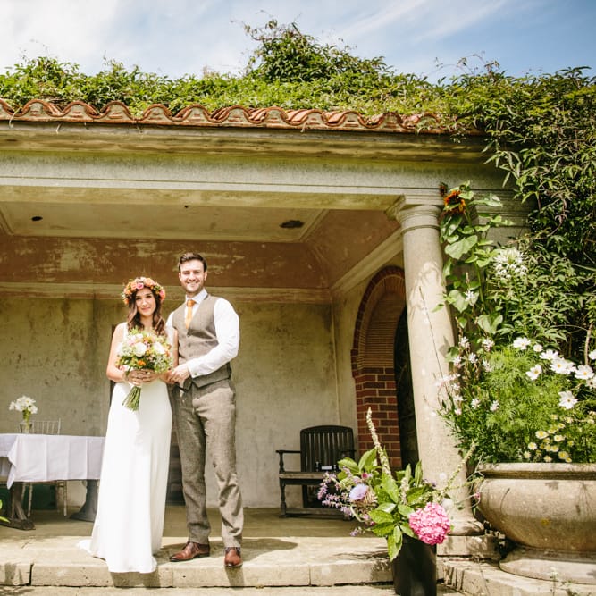 Just Married | Outdoor Wedding Ceremony