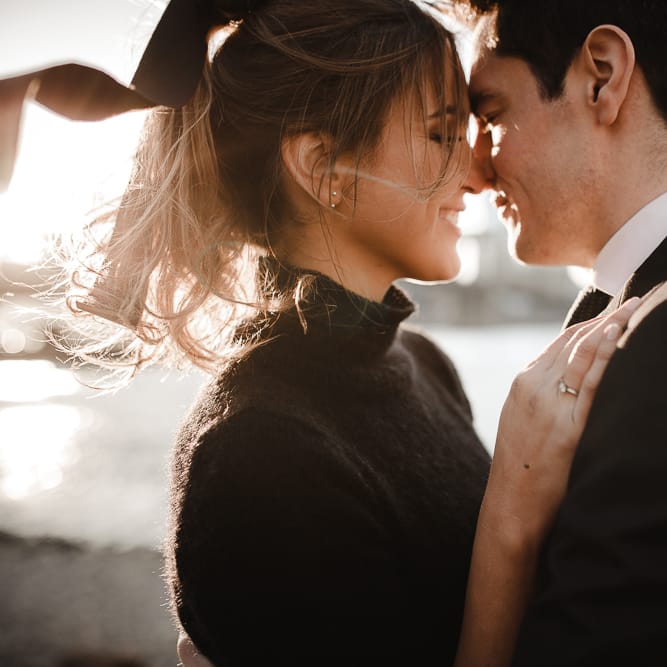 Intimate Elopement In New York City With Bride In Black Sweater And Blue Tulle Skirt And A Ponytail With Images From Forester Fotografos