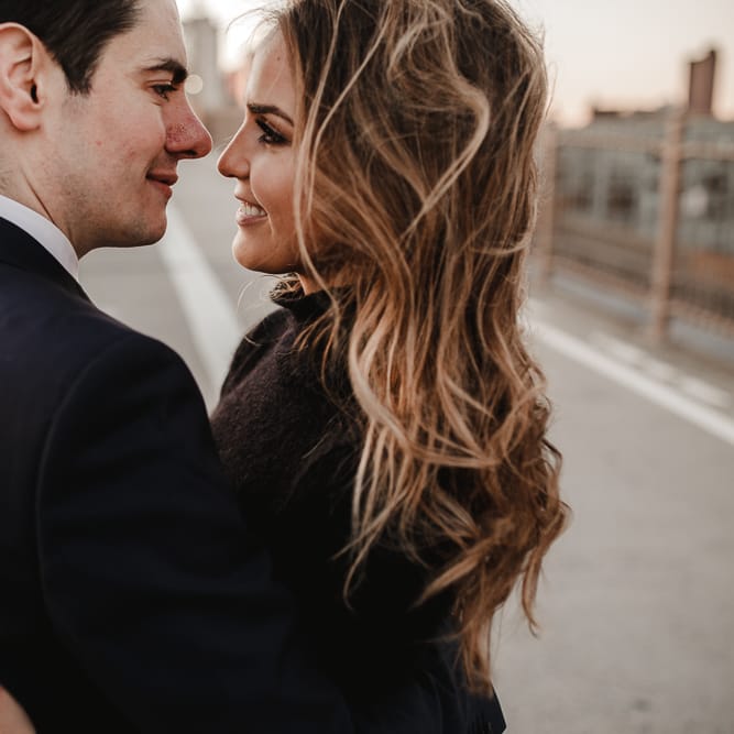Intimate Elopement In New York City With Bride In Black Sweater And Blue Tulle Skirt And A Ponytail With Images From Forester Fotografos