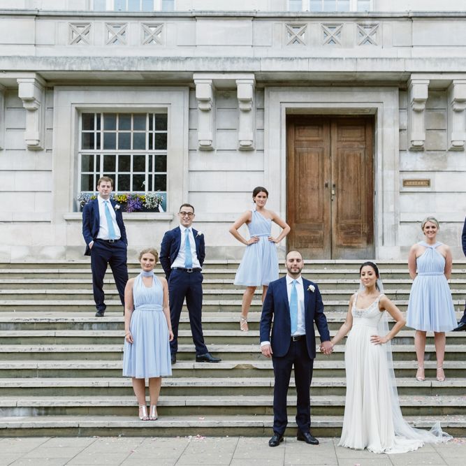 Wedding Party | Hackney Town Hall Wedding | Natalie J Weddings
