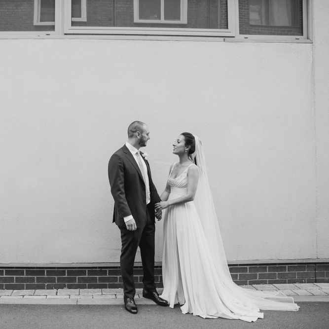 Bride in Jenny Packham | Groom in Suit Supply | London Wedding | Natalie J Weddings