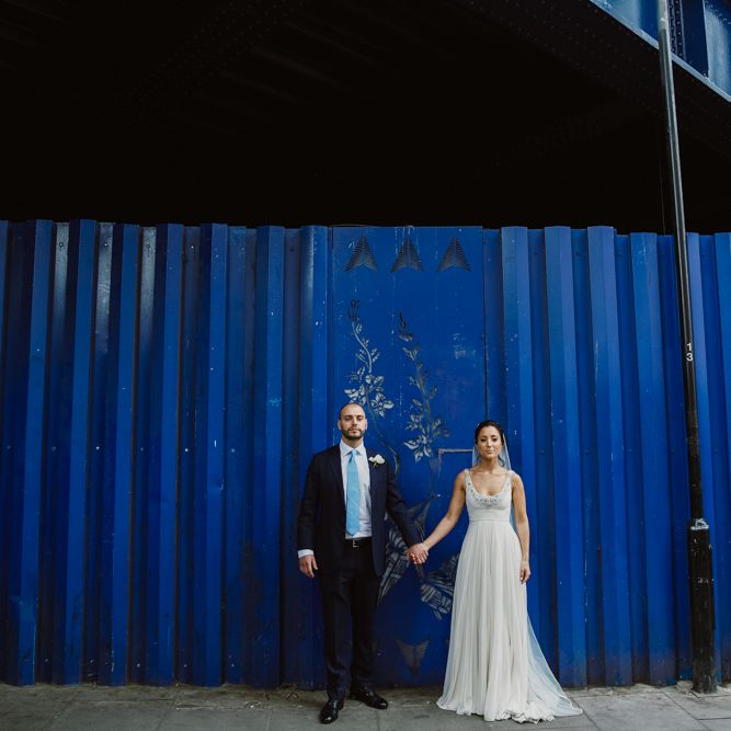 Bride in Jenny Packham | Groom in Suit Supply | London Wedding | Natalie J Weddings