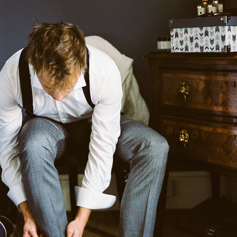 #crowedding Cad & The Dandy Grooms Suit and Shirt