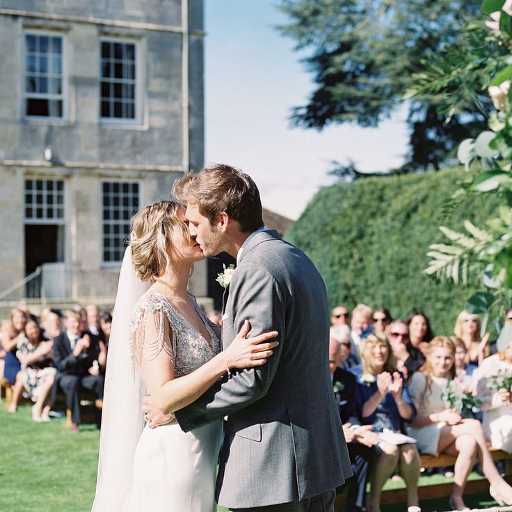 #crowedding Elmore Anna Campbell gown Cad & The Dandy suit