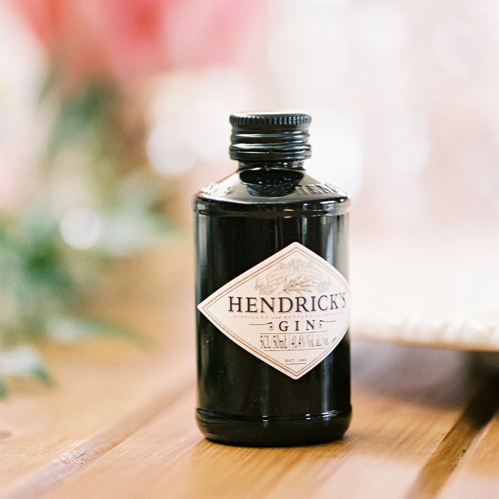 #crowedding Hendricks Gin favours