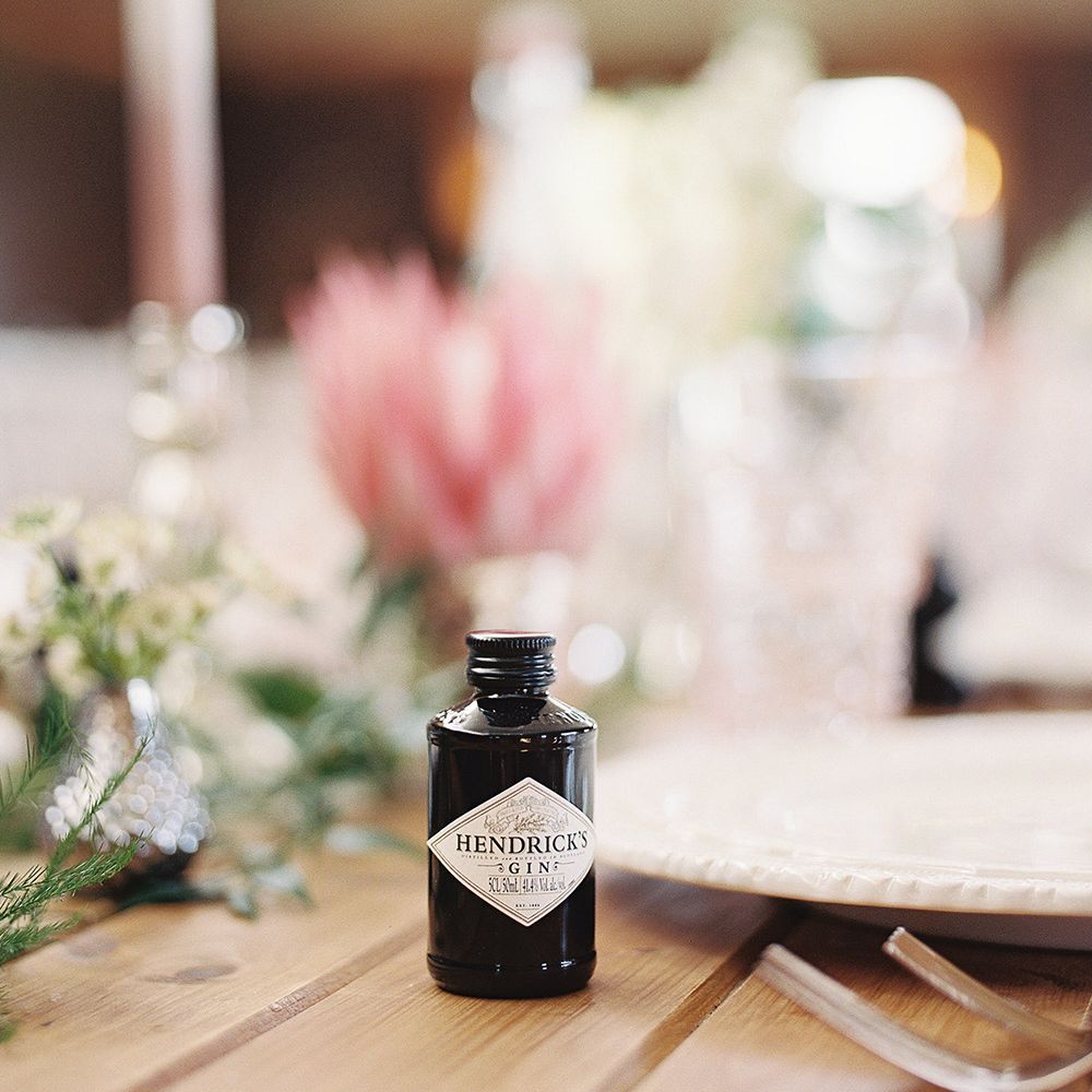 #crowedding mini Hendricks gin favour