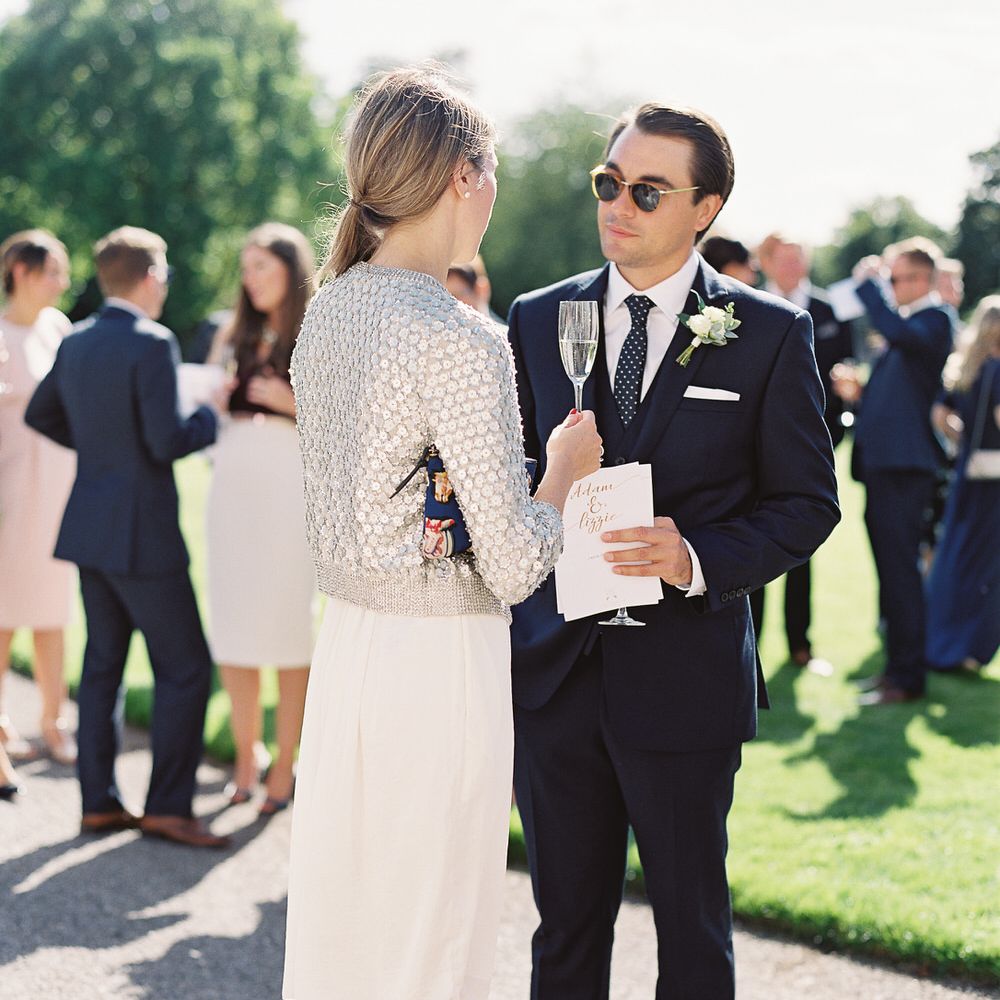 #crowedding Elmore Court outdoor ceremony