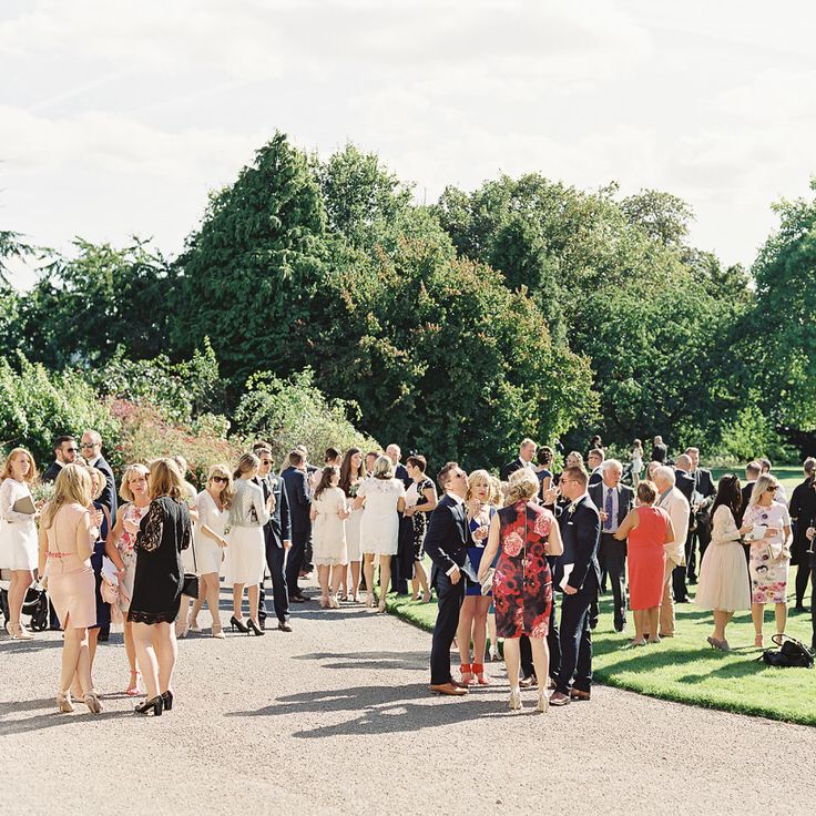 #crowedding Elmore Court outdoor ceremony