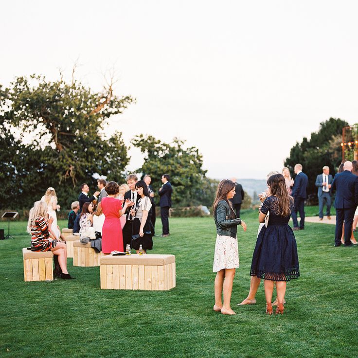 #crowedding Elmore Court outdoor reception