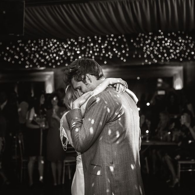 #crowedding Anna Campbell gown Cad & The Dandy suit