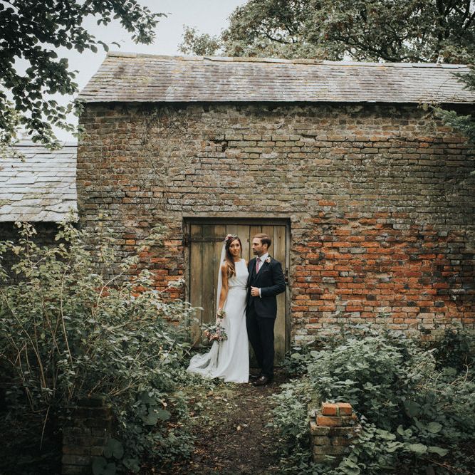 Bride & Groom Country Portrait