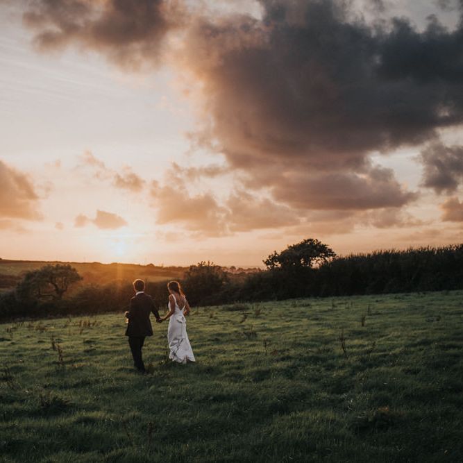 Bride & Groom Golden Hour Portraits