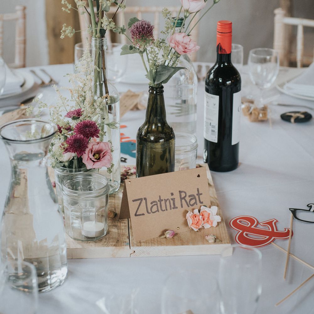 Table Centrepieces | Flower Stems in Vases