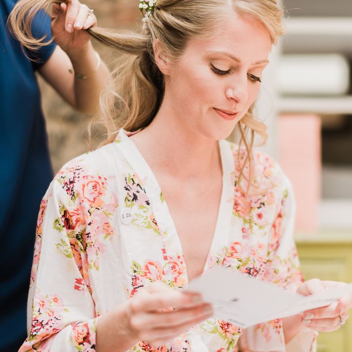 Bride Getting Ready
