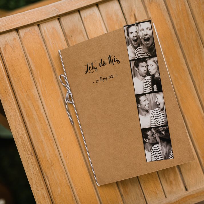 Rustic Wedding Order Of Service