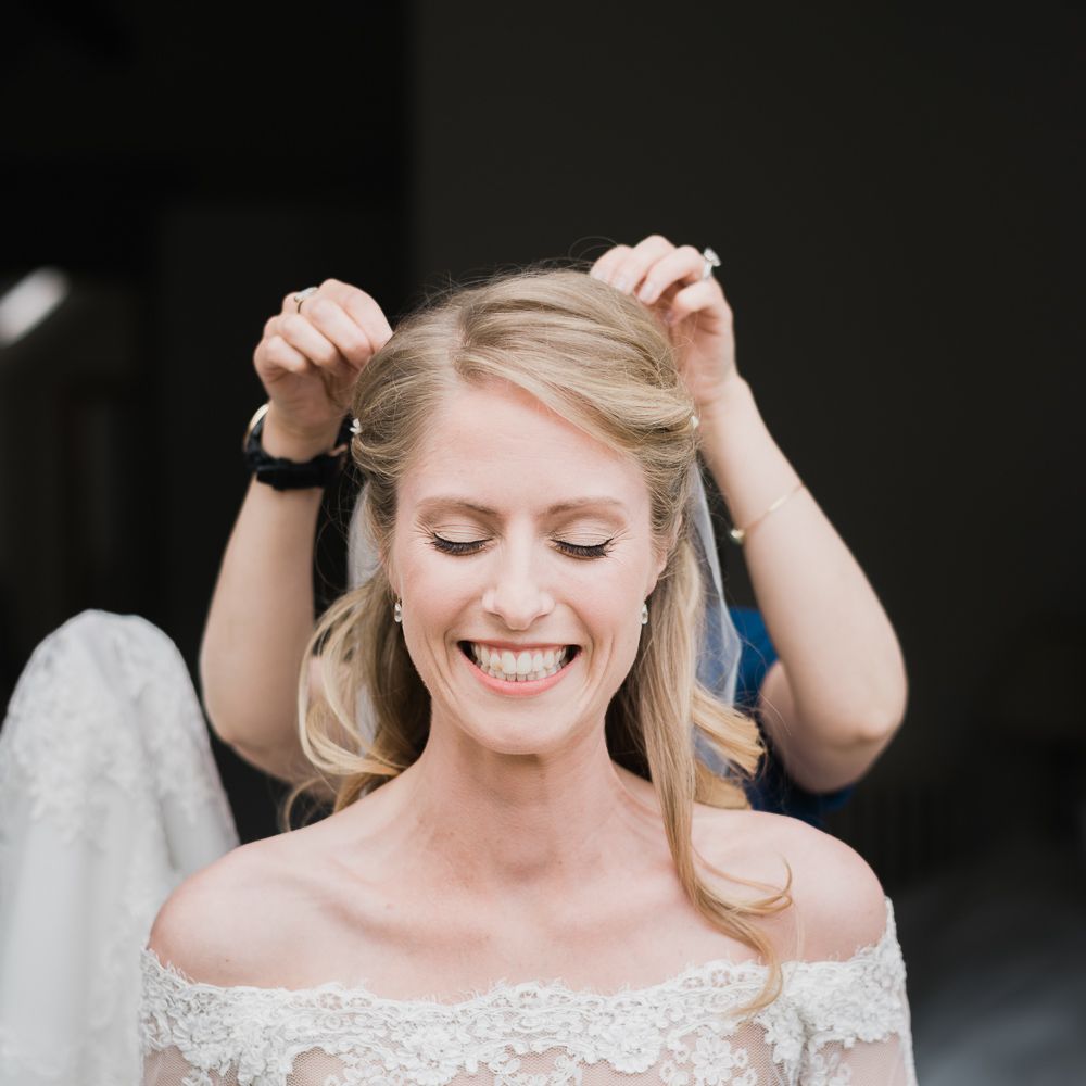 Bride Getting Ready