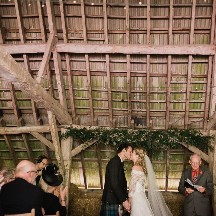 Humanist Wedding Ceremony At North Hidden Barn
