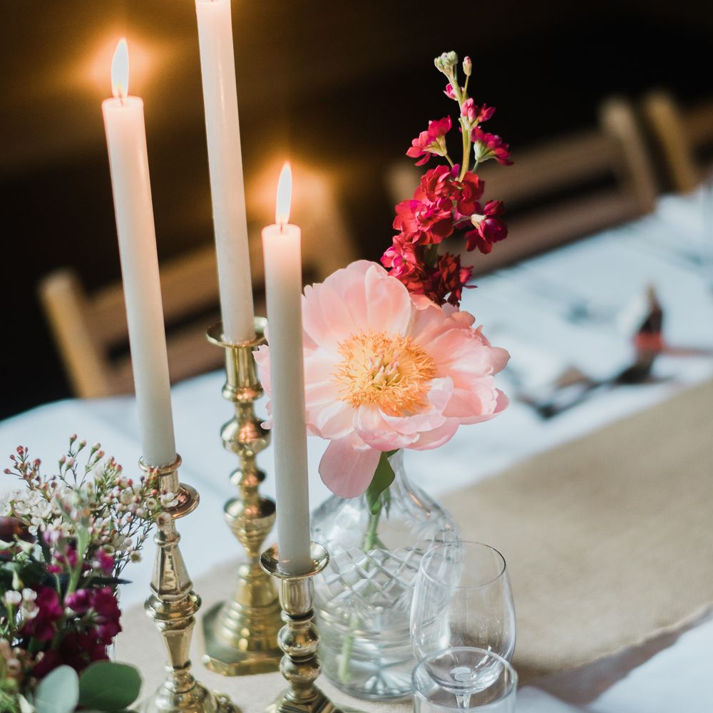 Festoon Lights For A Rustic Wedding At North Hidden Barn